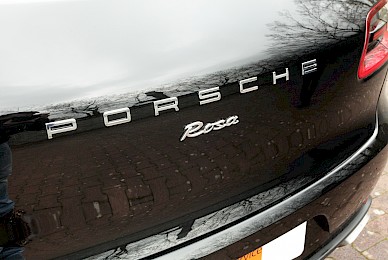 Porsche Macan Anfertigung Schriftzug Rosa In Porsche Schreibschrift  (Bild 3/7)