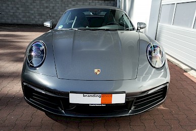 Vollverklebung Porsche 911 Carrera Cabrio Vonsilber In Anthrazit Metallic  (Bild 3/13)