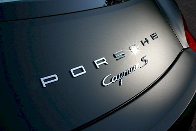 Porsche Cayman S Vollverklebung Von Gelb Auf Mattschwarz  (Bild 7/10)