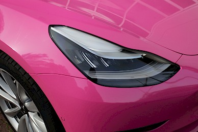 Vollverklebung Tesla Model 3 Telekom E Cannonball  (Bild 3/8)