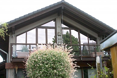 Sonnenschutz Privathaus 