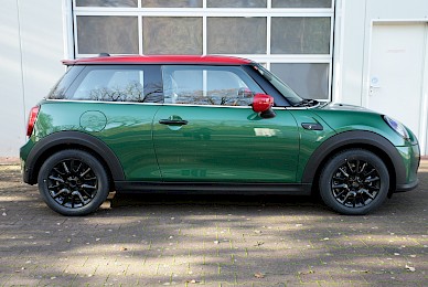 Mini Cooper Se Dach  Spiegel Und Bonnet Stripes 