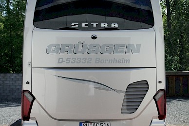 Beschriftung Reisebus  (Bild 3/5)