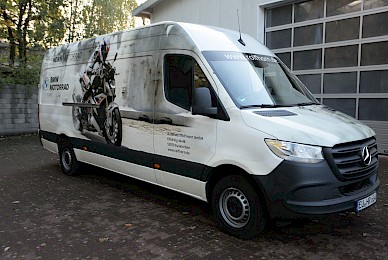 Werbebeschriftung Sprinter Mit Digitaldrucken  (Bild 2/8)