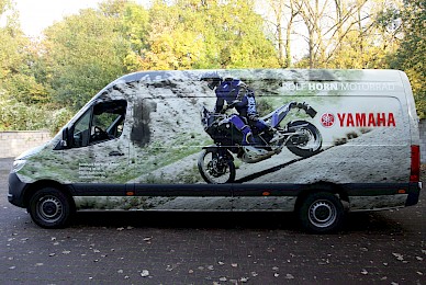 Werbebeschriftung Sprinter Mit Digitaldrucken  (Bild 5/8)