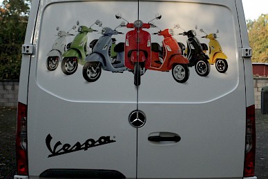 Werbebeschriftung Sprinter Mit Digitaldrucken  (Bild 7/8)