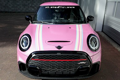 Mini Jcw Vollverklebung Rosa Glitzer  (Bild 3/9)