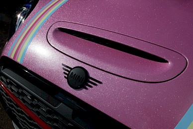 Mini Jcw Vollverklebung Rosa Glitzer  (Bild 5/9)