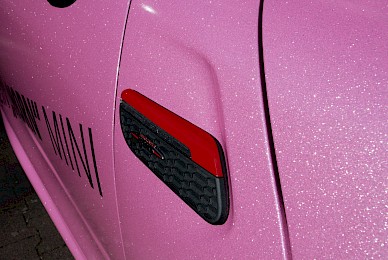 Mini Jcw Vollverklebung Rosa Glitzer  (Bild 6/9)