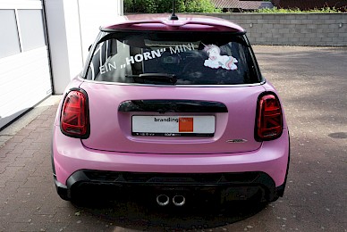 Mini Jcw Vollverklebung Rosa Glitzer  (Bild 8/9)