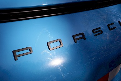 Vollverklebung Porsch 911 Carrera Gts Von Schwarz In Fjordblau 