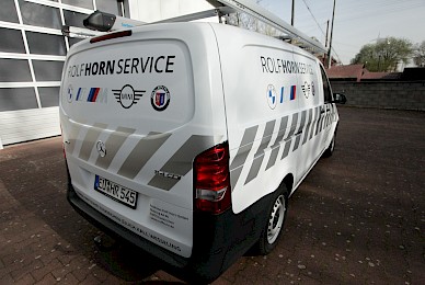 Beschriftung Rolf Horn Service Flotte  (Bild 5/7)