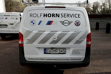 Beschriftung Rolf Horn Service Flotte  (Bild 6/7)