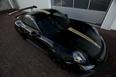 Dekorbeklebung Porsche 911 Gt3 Rs Motorsport Dekor Gold Matt  (Bild 4/6)