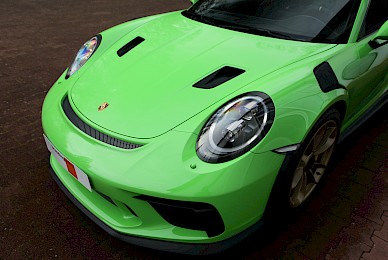 Steinschlagschutz Und Beschriftung Porsche 911 Gt3 Rs  (Bild 3/9)