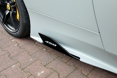 Vollverklebung Ferrari 458 Speciale Von Schwarz In Hellgrau Glaenzend  (Bild 6/10)