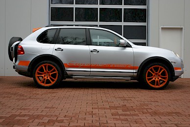 Dekorbeklebung Porsche Cayenne Transsyberia 