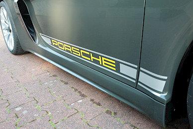 Porsche 718 Spyder Rs Xpel Schutzbeklebung Und Tuerdekor  (Bild 7/8)